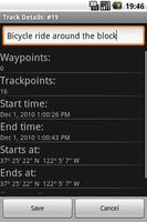 برنامه‌نما OSMTracker for Android™ عکس از صفحه