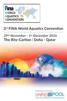 FINA World Aquatics Convention โปสเตอร์