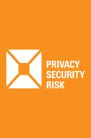 Privacy. Security. Risk. App Affiche