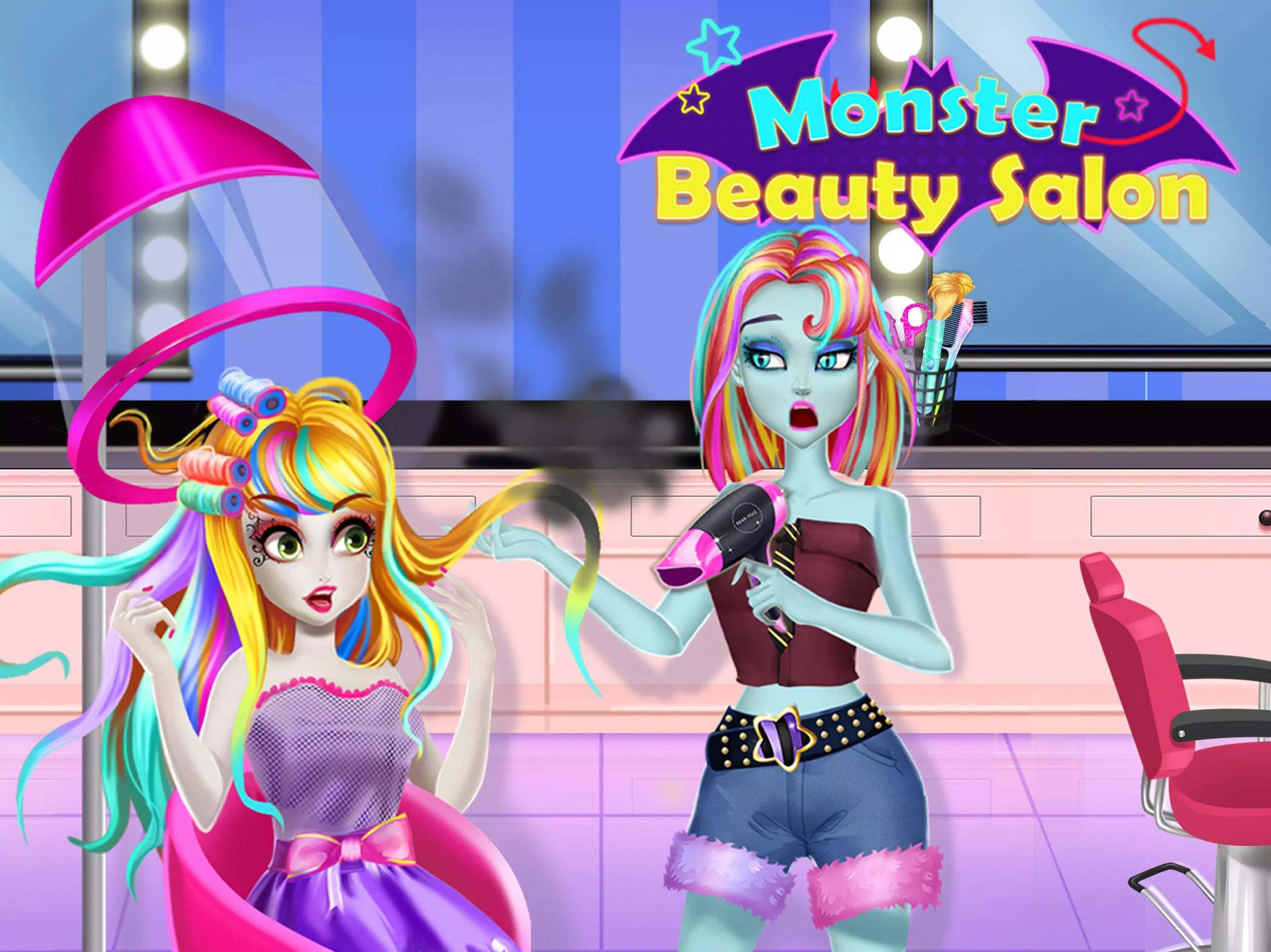 Download do APK de Monster Crazy Hair Salon para Android