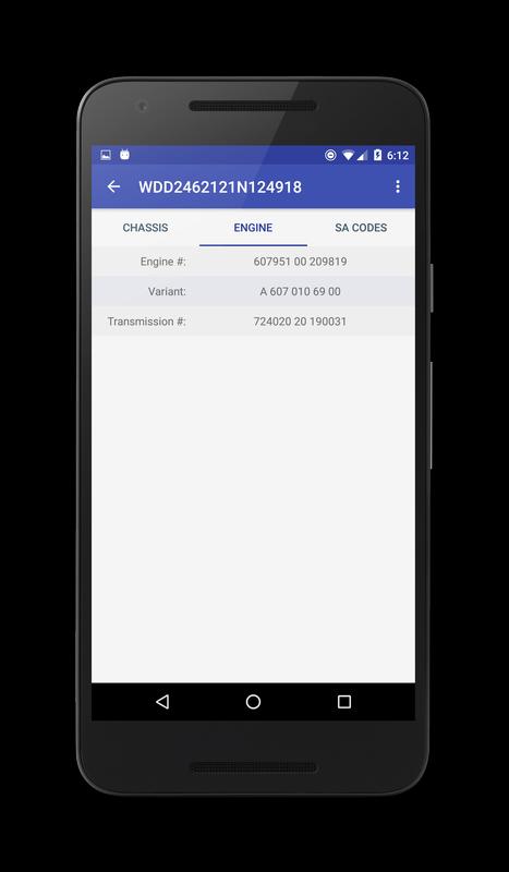 Vin Decoder For Mercedes Benz Apk Download Free Tools