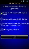 KeyForger Free Password Gen capture d'écran 1