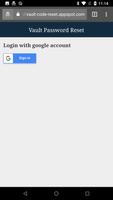 Vault Password Recovery capture d'écran 2