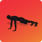 Chest Workout Push ups at home icône