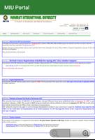 MIU Portal স্ক্রিনশট 1