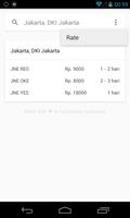 Ongkir JNE Jakarta - Simple dan Mudah syot layar 2