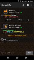 Server Info Minecraft Premium Affiche
