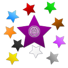 Estrelas Coloridas com Som 아이콘