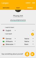 Langoo - Language exchange (Unreleased) screenshot 3