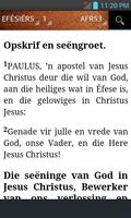 برنامه‌نما Bible AFR1933/1953 (Afrikaans) عکس از صفحه