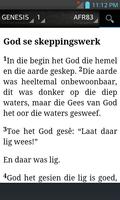 Bible AFR1983 (Afrikaans) screenshot 1