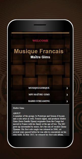 Musique Maître Gims Mp3 Tube APK voor Android Download