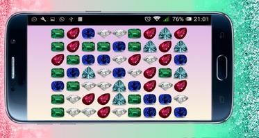 Birthstones crush free game পোস্টার