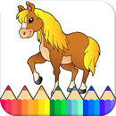 Coloring Horses APK