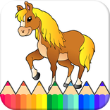 Coloring Horses