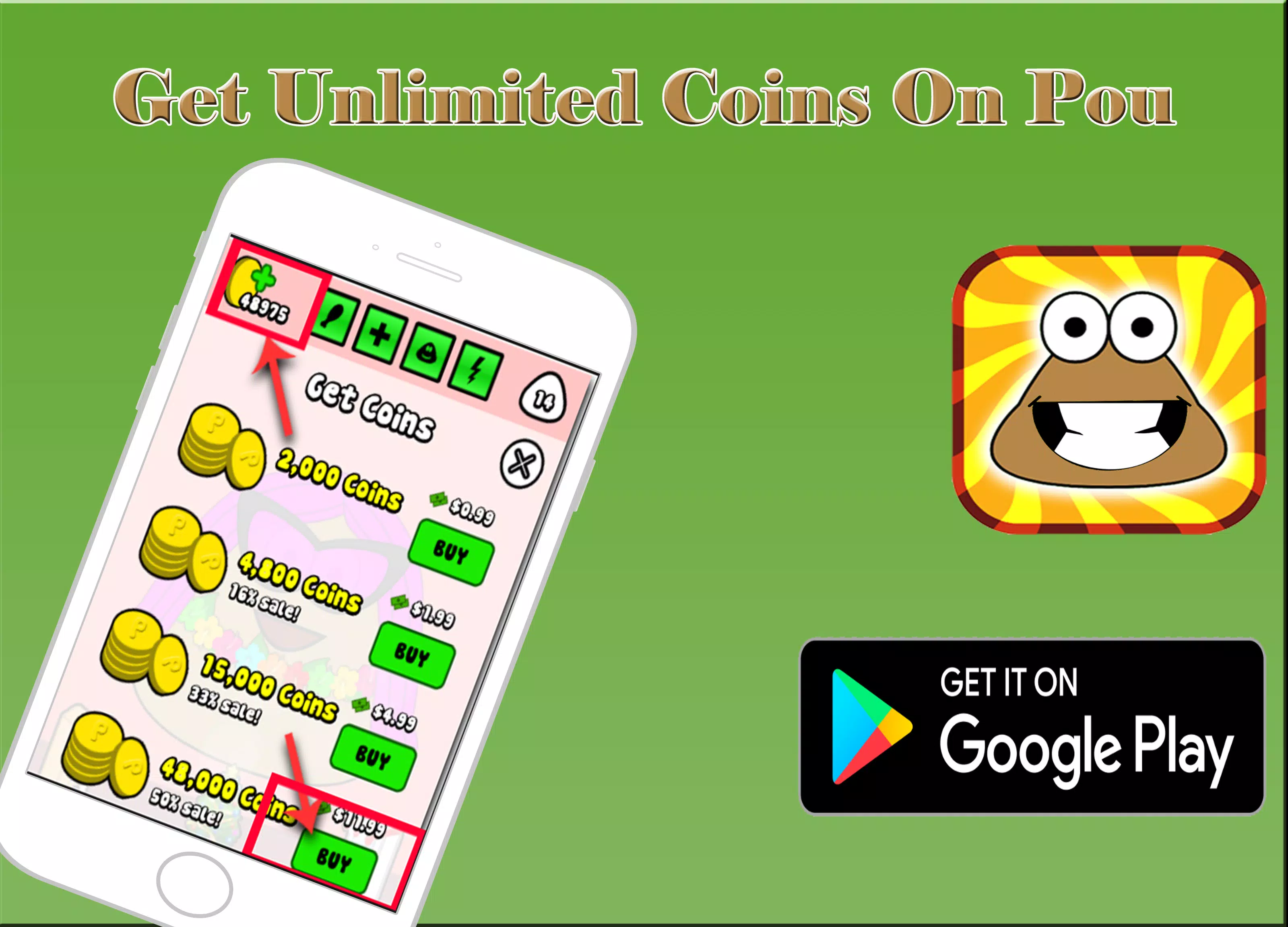 Pou infinito dinheiro APK - Free download for Android