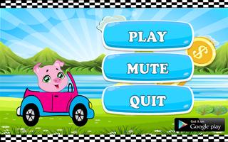 Pepa pige the adventure pig racing 🐖 اسکرین شاٹ 2