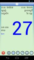 Khmer Calendar(Lunar Calendar) Affiche