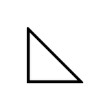 Théorème de Pythagore icône