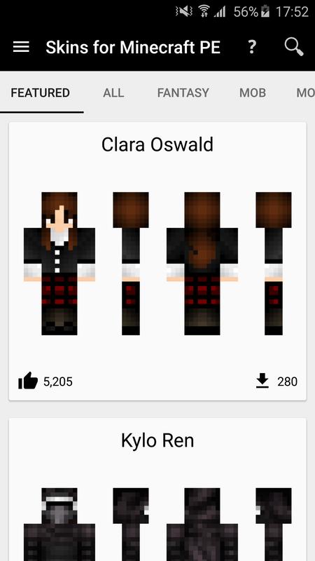 Skins for Minecraft PE APK Download - Free Tools APP for ...