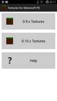 Textures for Minecraft PE Affiche