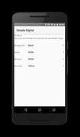 Simple Digital Watchface постер