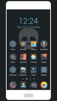 None Dark Icon Pack Affiche