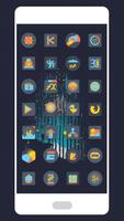 برنامه‌نما None Dark Icon Pack عکس از صفحه