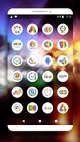 Rounded Color Icon Pack Poster