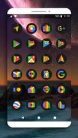 Pix Dark Icon Pack imagem de tela 1