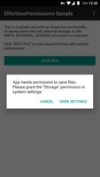 EffortlessPermissions Sample syot layar 3