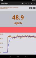 Light meter & graph measures screenshot 2