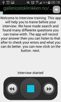 2 Schermata Interview training