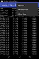 Internet Speed meter & monitor screenshot 2