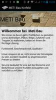 METI Bau Krefeld Affiche