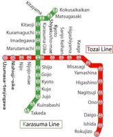 Kyoto Metro Plakat