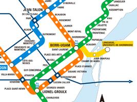Montreal Metro poster