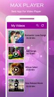 Max Video Player 2018 - Ultra HD Video Player 2018 স্ক্রিনশট 1