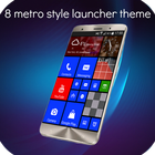 Metro style launcher theme 8 icône