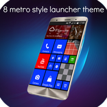 Metro style launcher theme 8