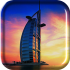 Metropolis Dubai Live Wallpap icône