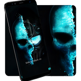 Robotic skull warrior theme иконка