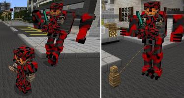 Mech Suit Addon For Minecraft PE capture d'écran 2