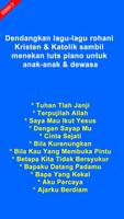 برنامه‌نما Suara Piano Lagu Rohani 2 عکس از صفحه