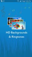 HD Backgrounds and Ringtones Affiche