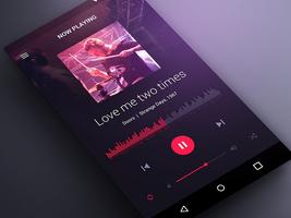 Music Player S8+ स्क्रीनशॉट 3