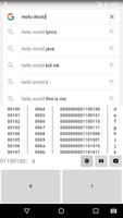 برنامه‌نما Binary Keyboard عکس از صفحه