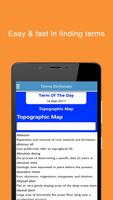 Geology Terms Dictionary Plakat
