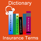 Insurance Terms Dictionary ícone