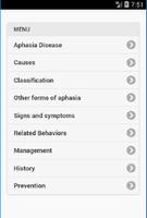 Recognize Aphasia Disease الملصق